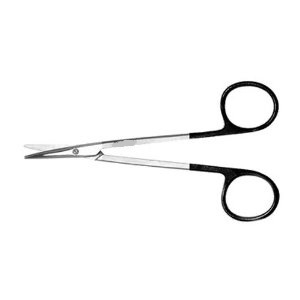Plastic Surgery Dissecting Scissors, Supercut, Blunt Tips, 4 3/4" (12.1 Cm), Curved